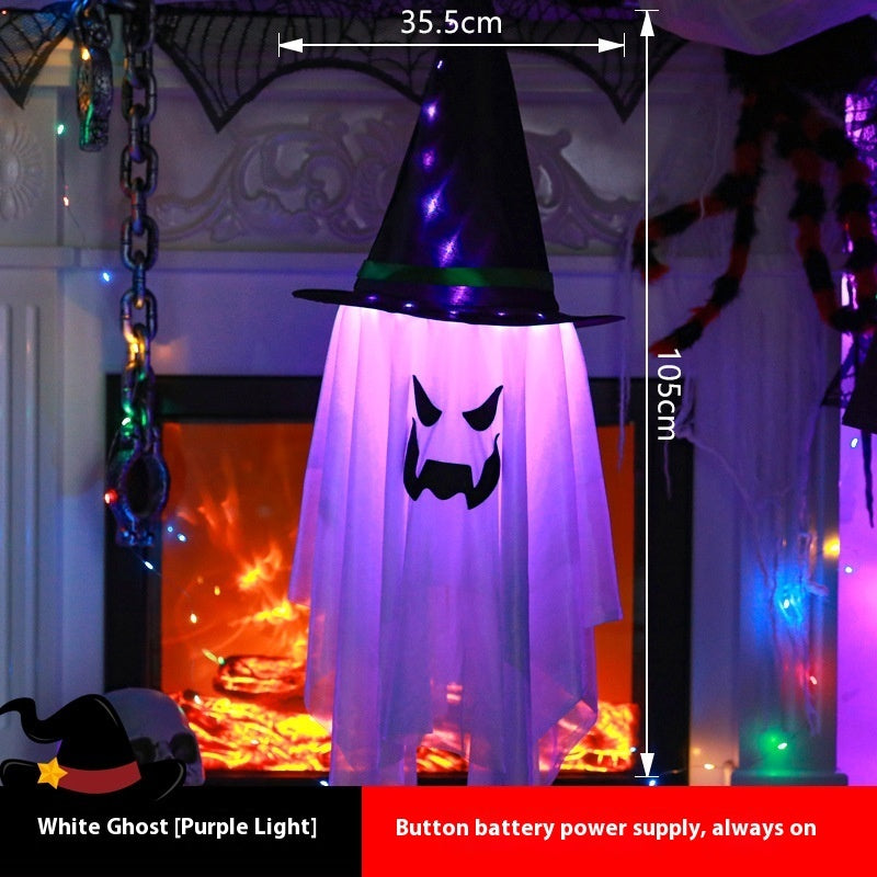 Halloween Glowing Scream Ghost Decoration