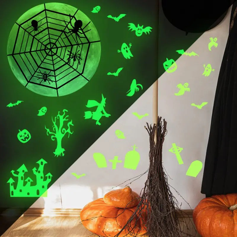 Halloween Glow-in-the-Dark Sticker
