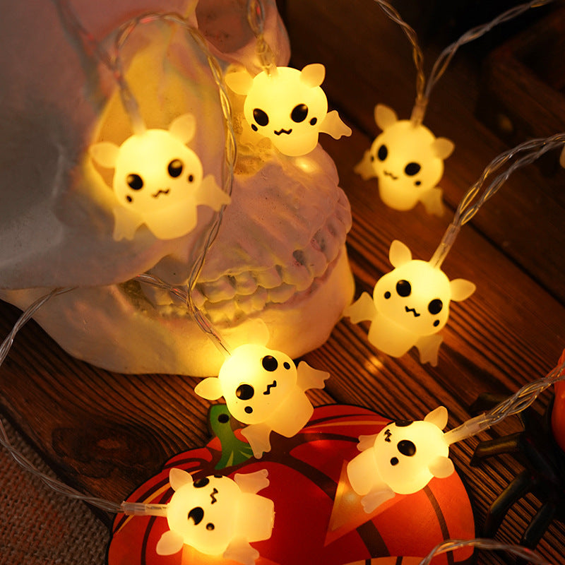 PVC Soft Material Halloween Pumpkin Lighting Chain