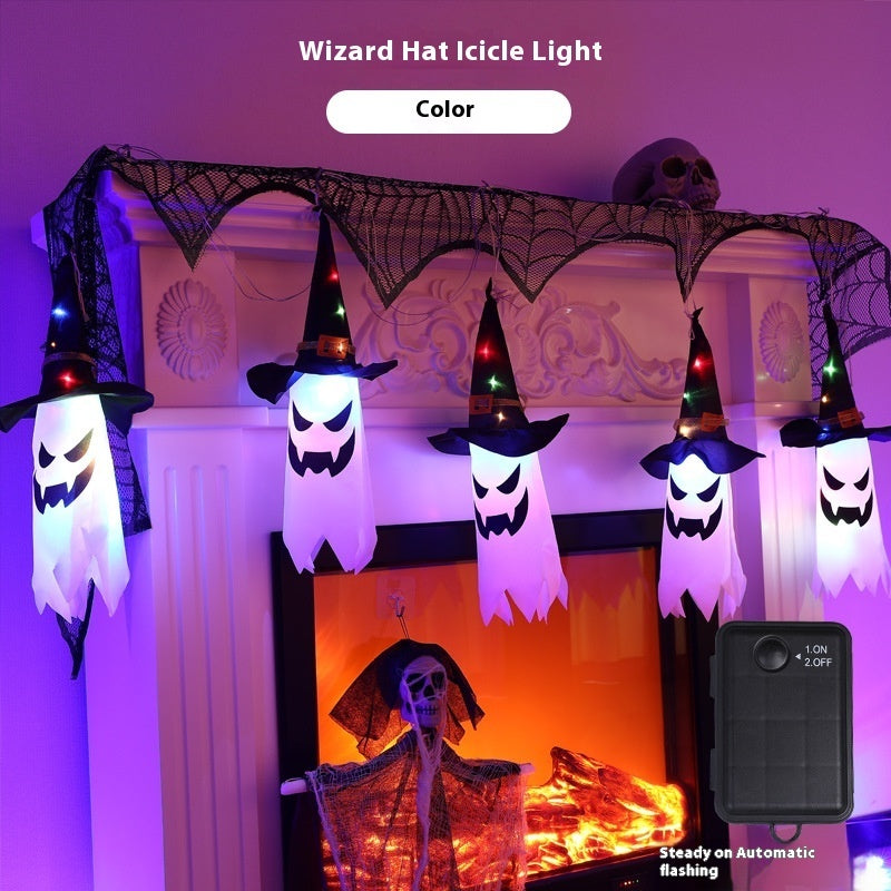 Halloween Glowing Scream Ghost Decoration