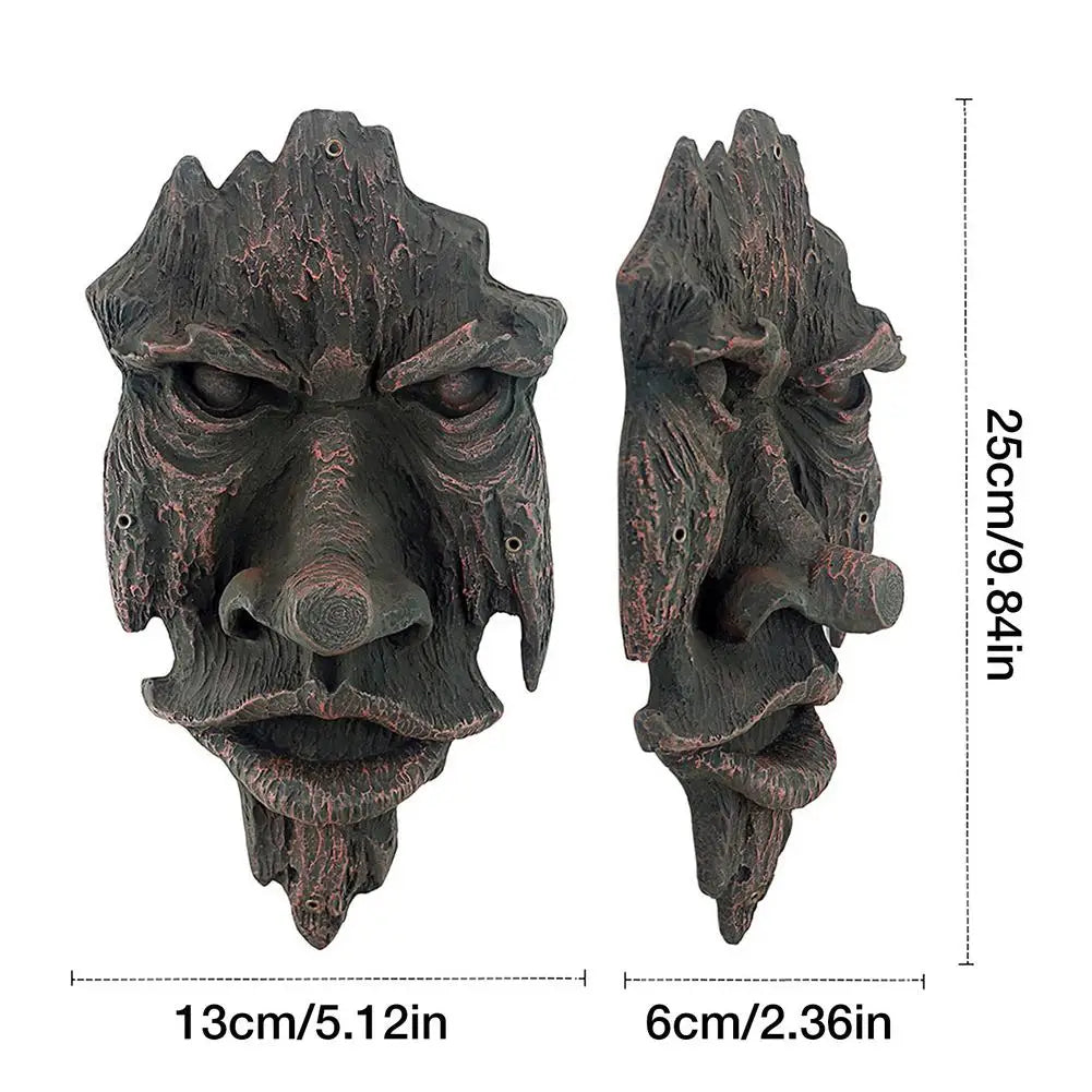 Ghost Face Facial Features Decoration