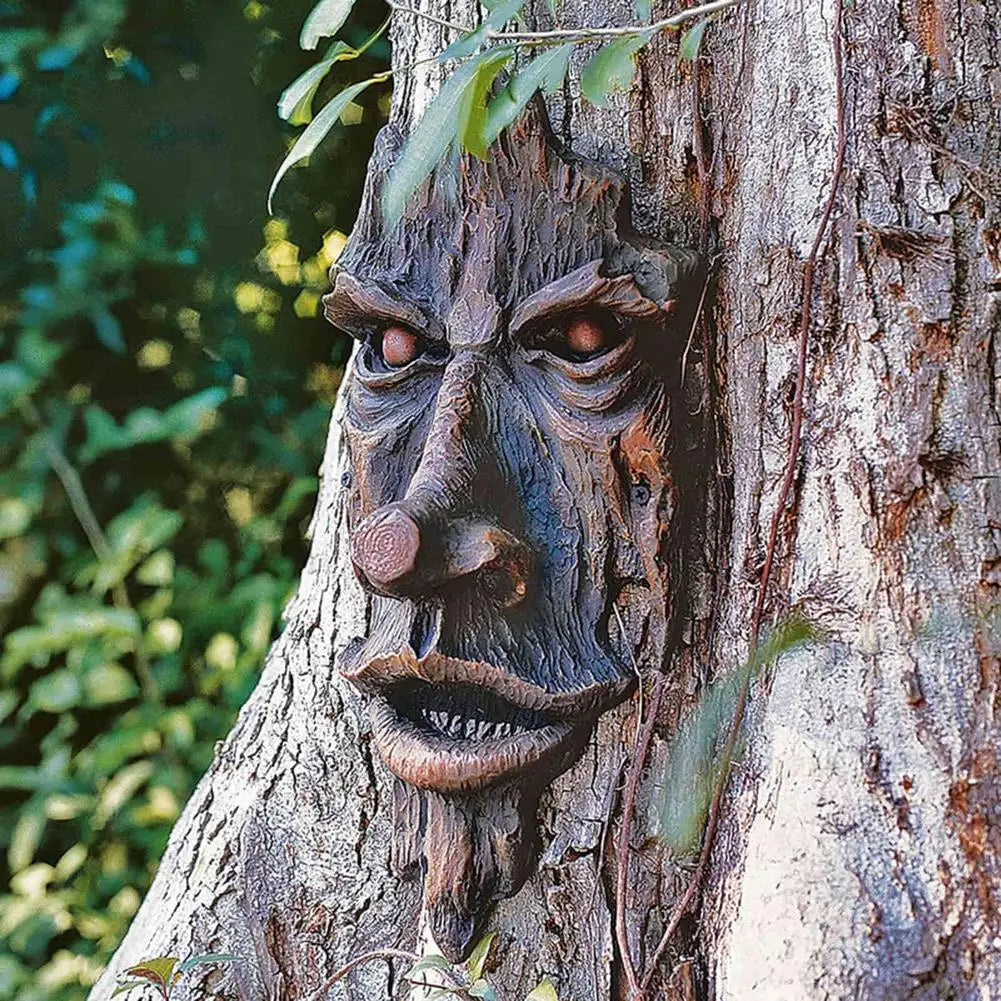 Ghost Face Facial Features Decoration