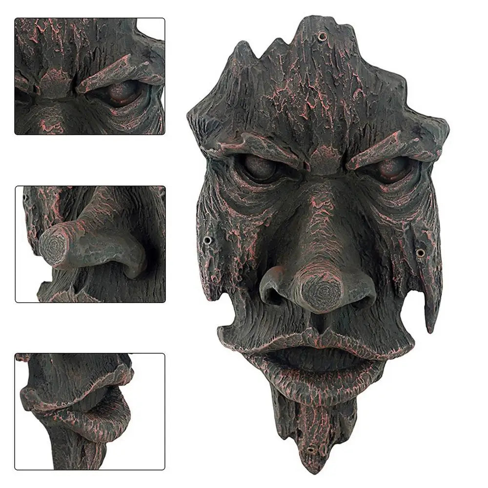 Ghost Face Facial Features Decoration