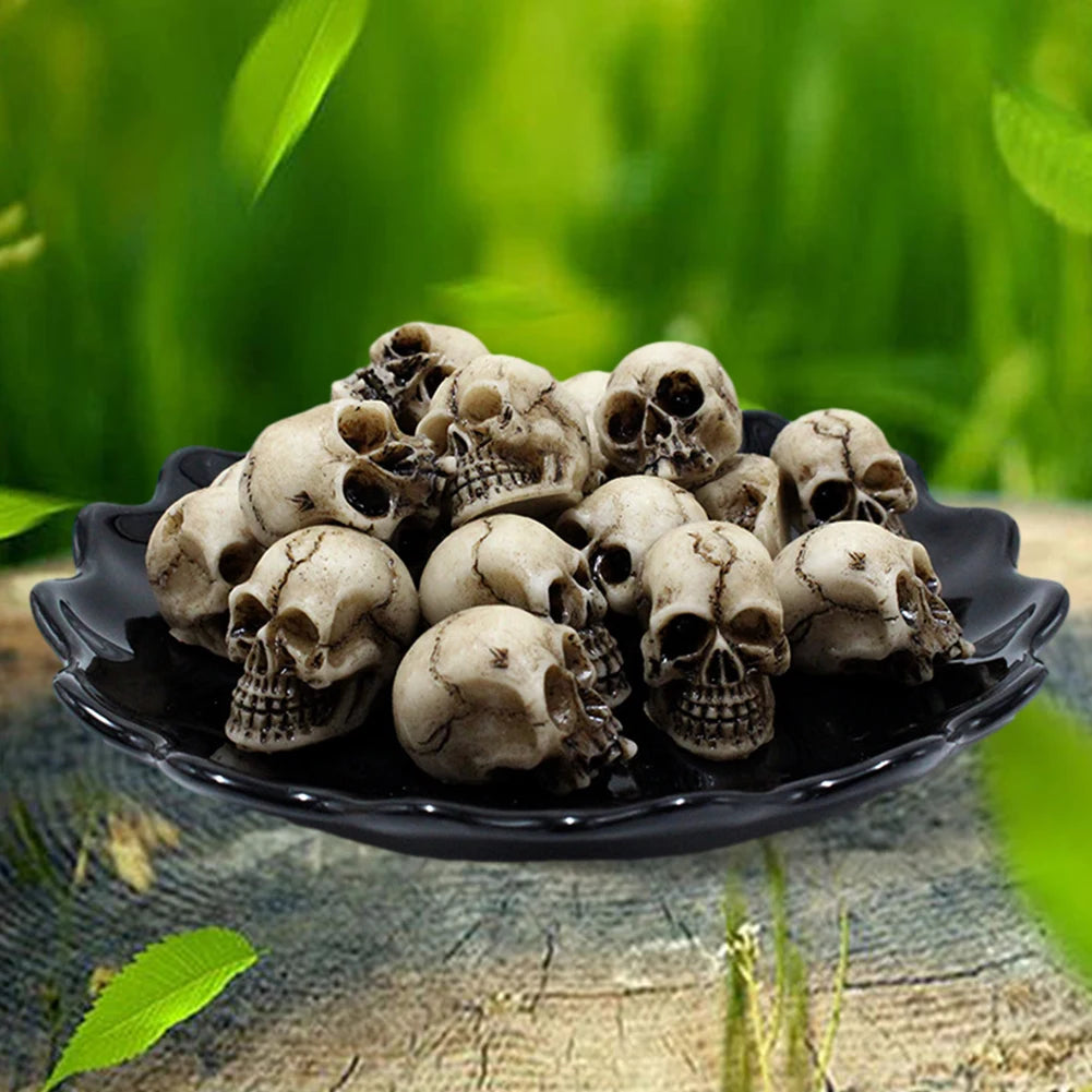 20Pcs Mini Skull Heads