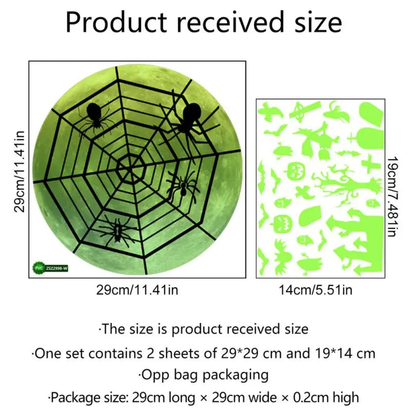 Halloween Glow-in-the-Dark Sticker