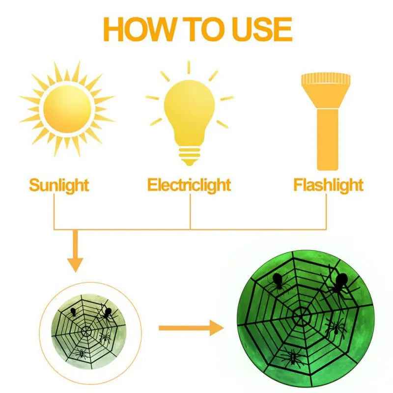 Halloween Glow-in-the-Dark Sticker