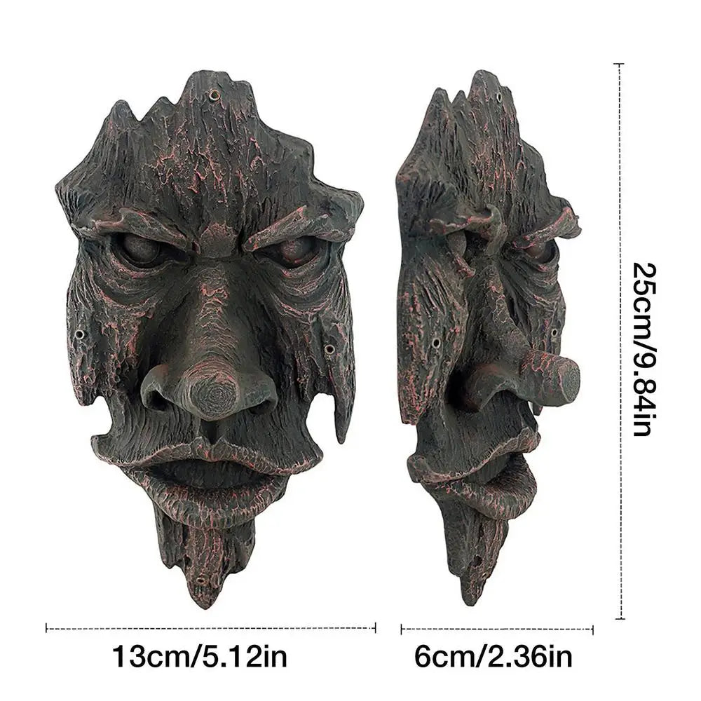 Ghost Face Facial Features Decoration