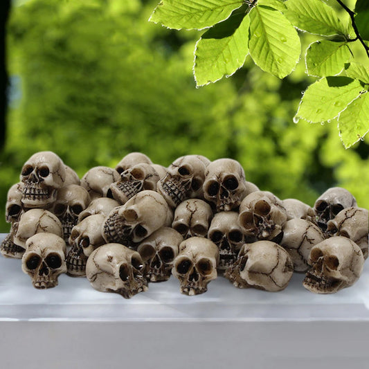20Pcs Mini Skull Heads
