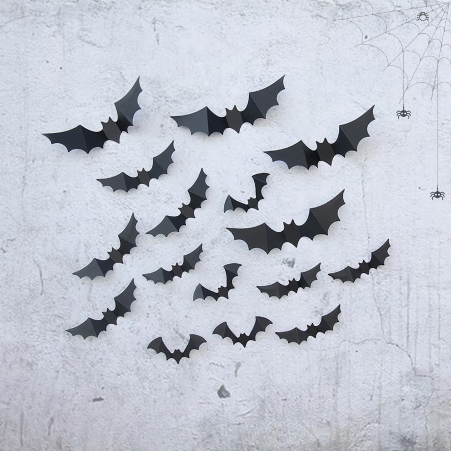 20Pcs 3D Bat Wall Stickers