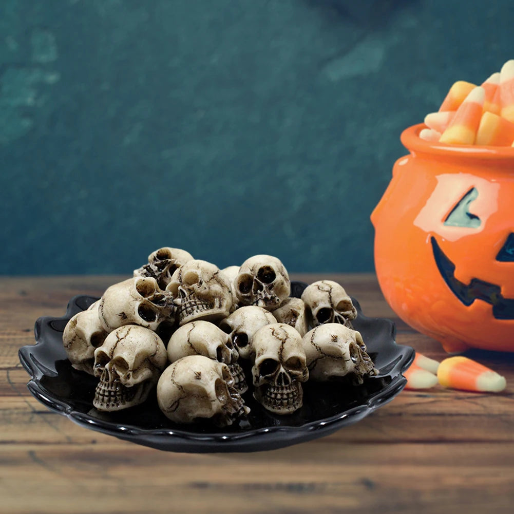 20Pcs Mini Skull Heads