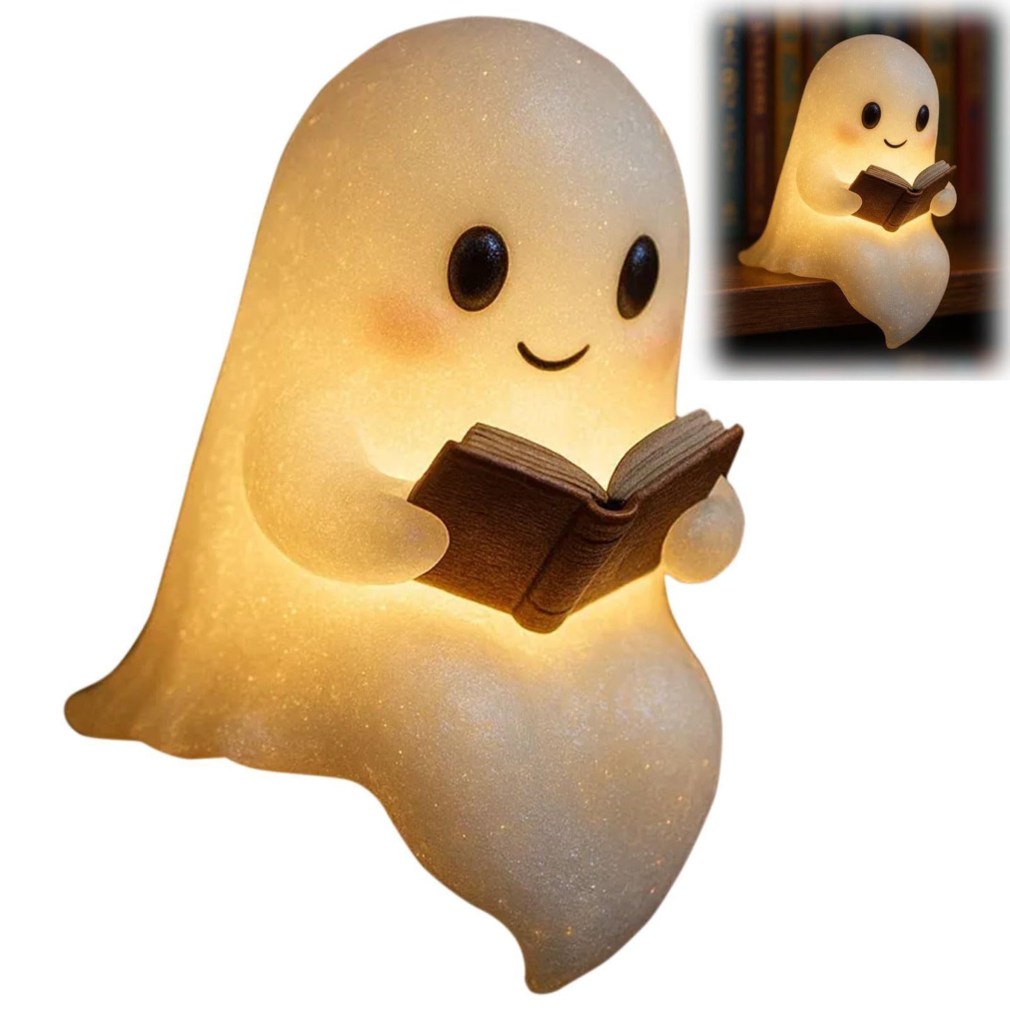 Cute LED Ghost Night Light Lamp